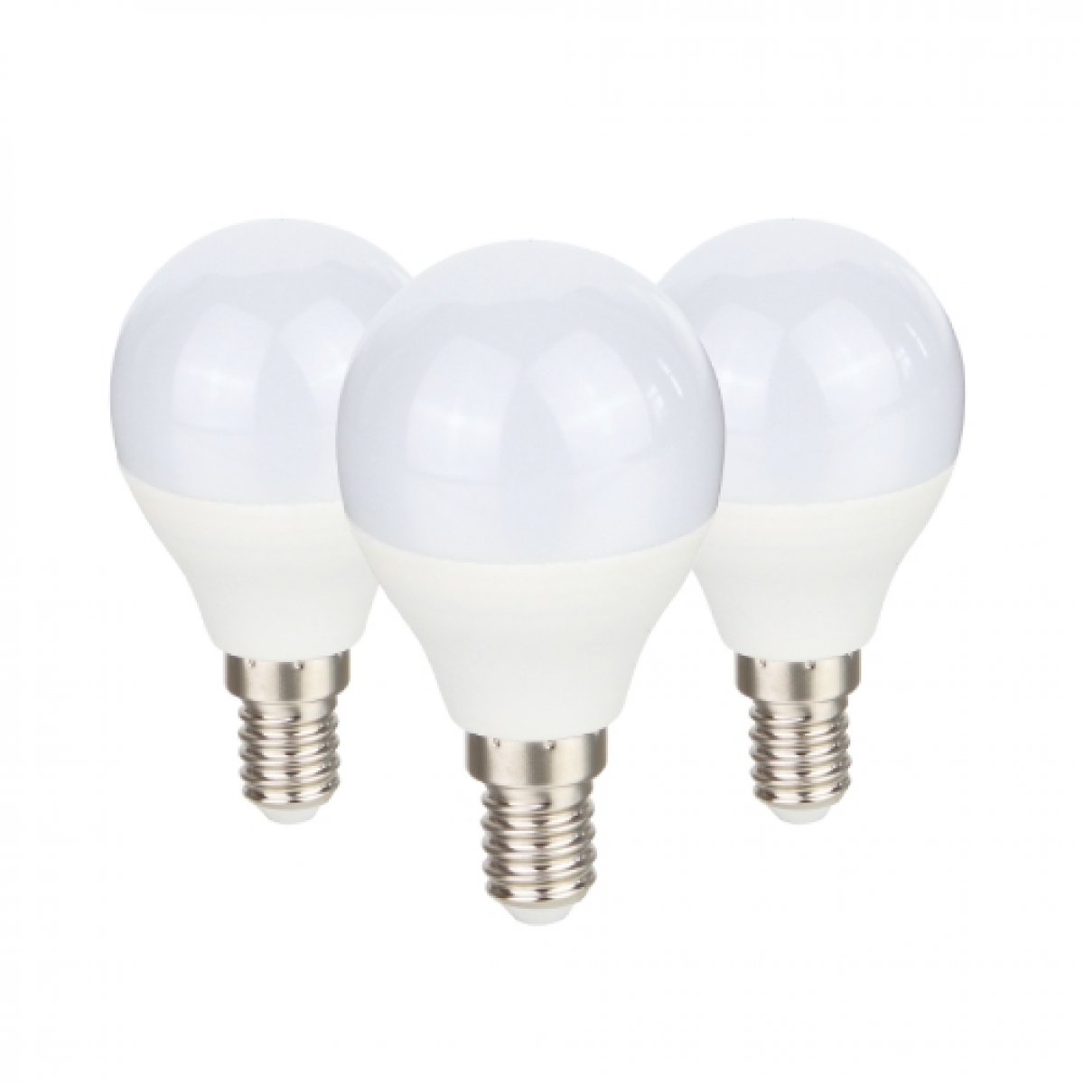 KIT 3 LAMPADINE LED MINI GOCCIA E14 9W LUCE FREDDA 6000°K