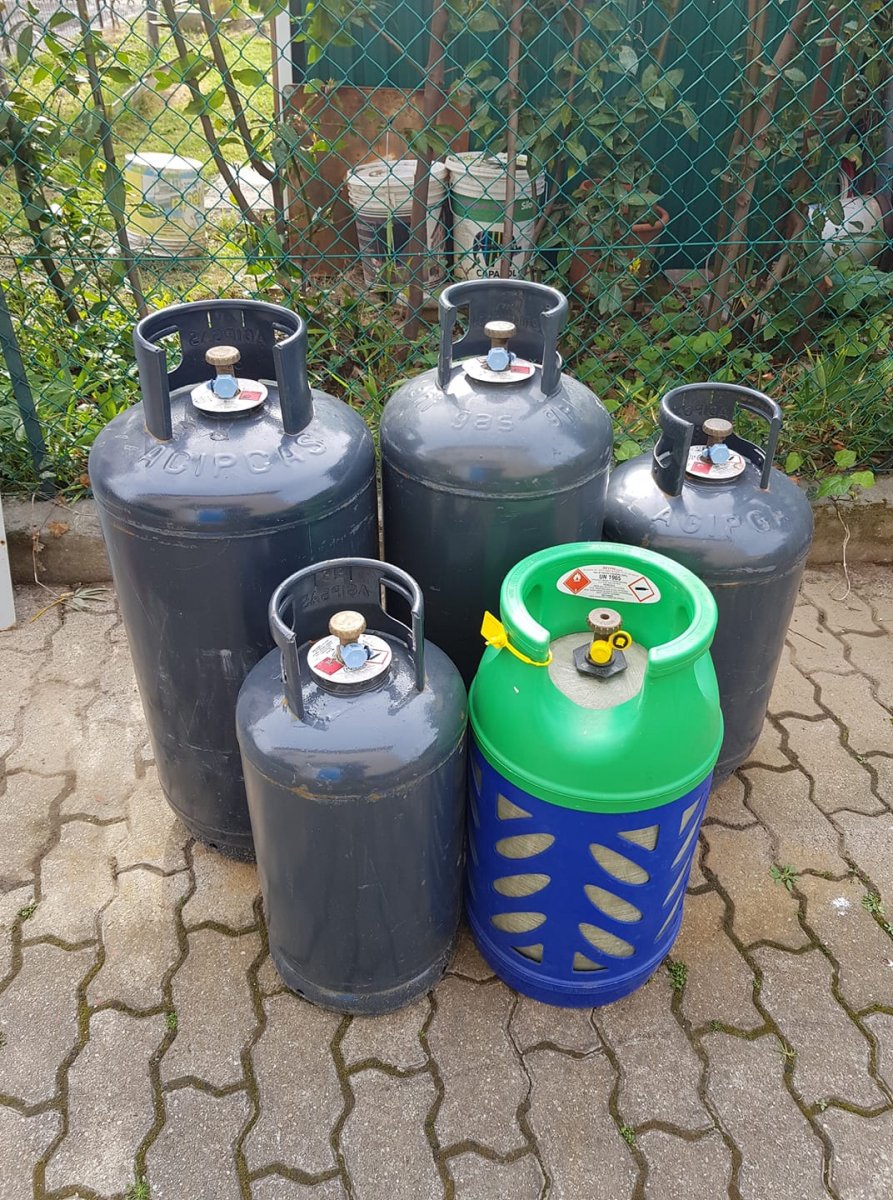 BOMBOLE GPL KG,10/15/20/25 AgipGas