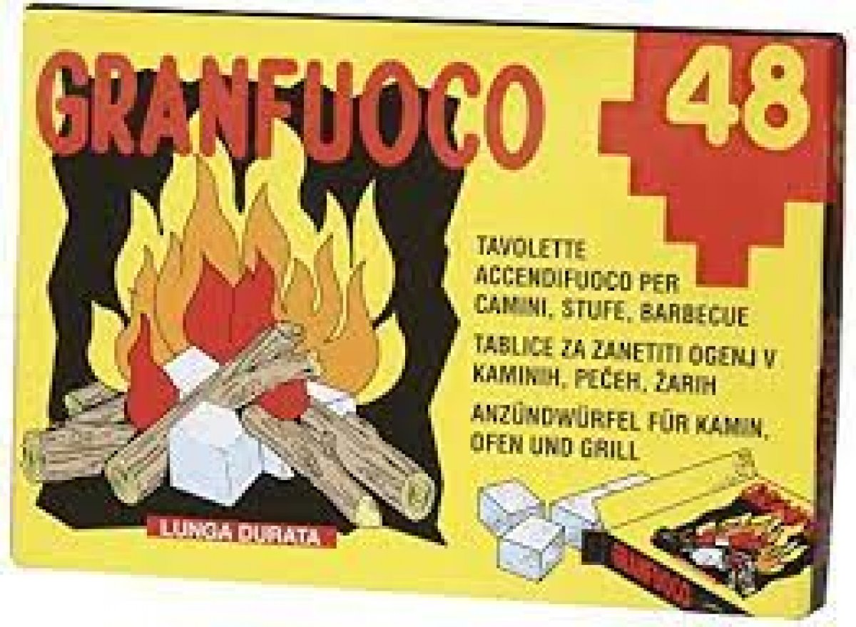 6 PEZZI ACCENDIFUOCO CLASSICO 48 CUBI Verdelook