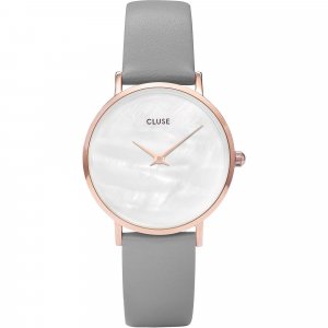 CLUSE - MINUIT LA PERLE ROSE GOLD WHITE PEARL/STONE GREY