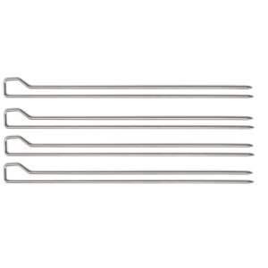 SPIEDINI BBQ SET 4PZ ACCIAIO INOX