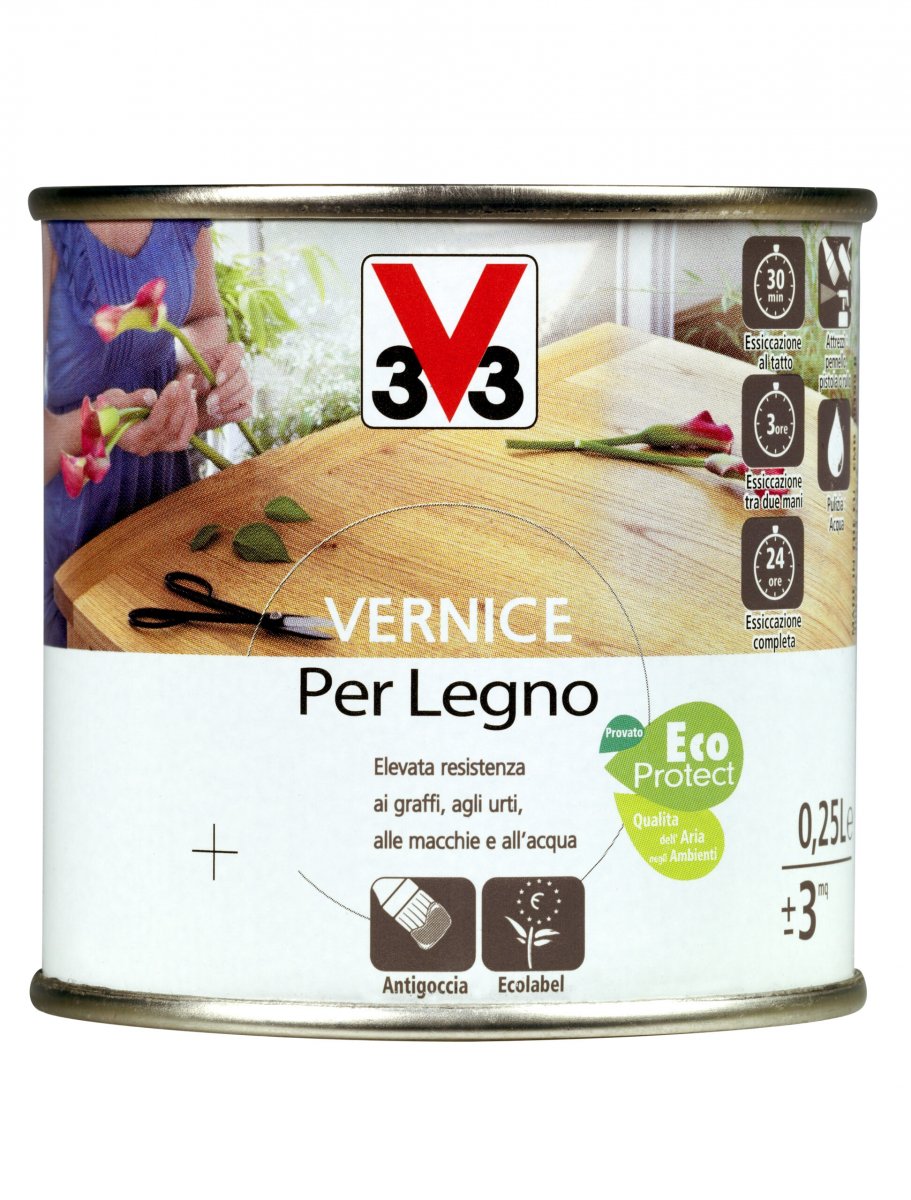 VERNICE X LEGNO BRILL INCOL 0,25L V33 ITALIA S.R.L.