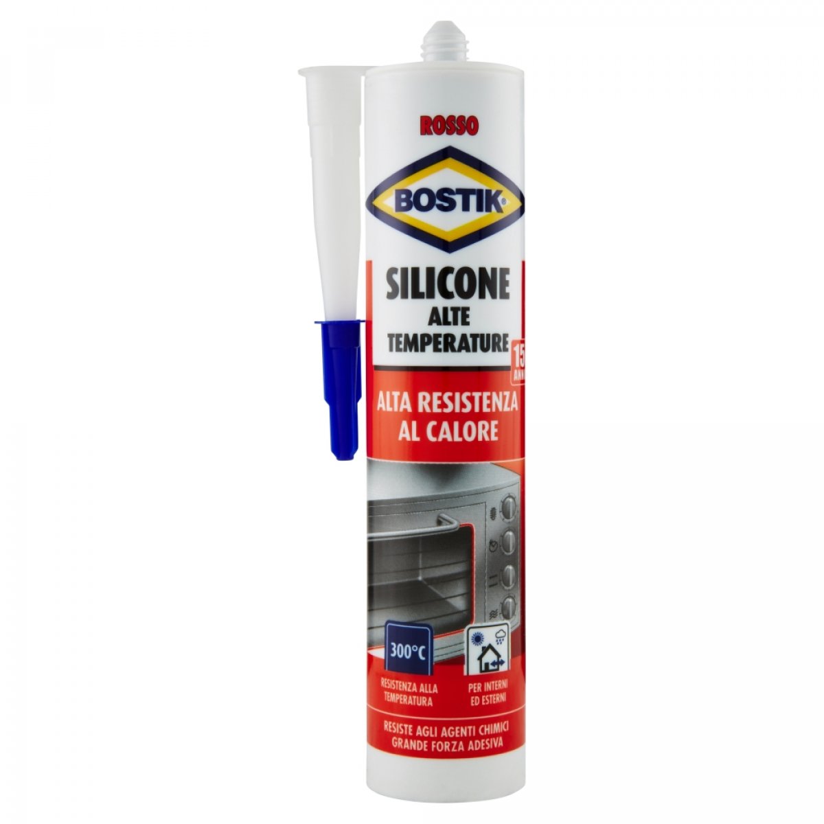 Silicone Alte Temperature rosso 280ml