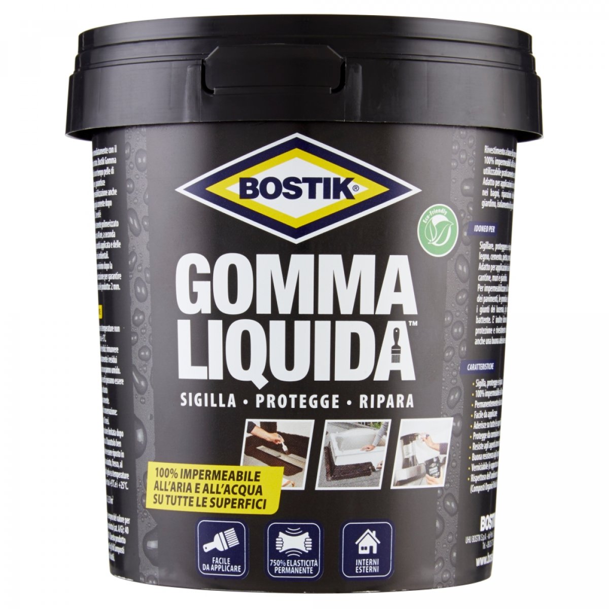 Bostik Gomma Liquida Kit di riparazione 