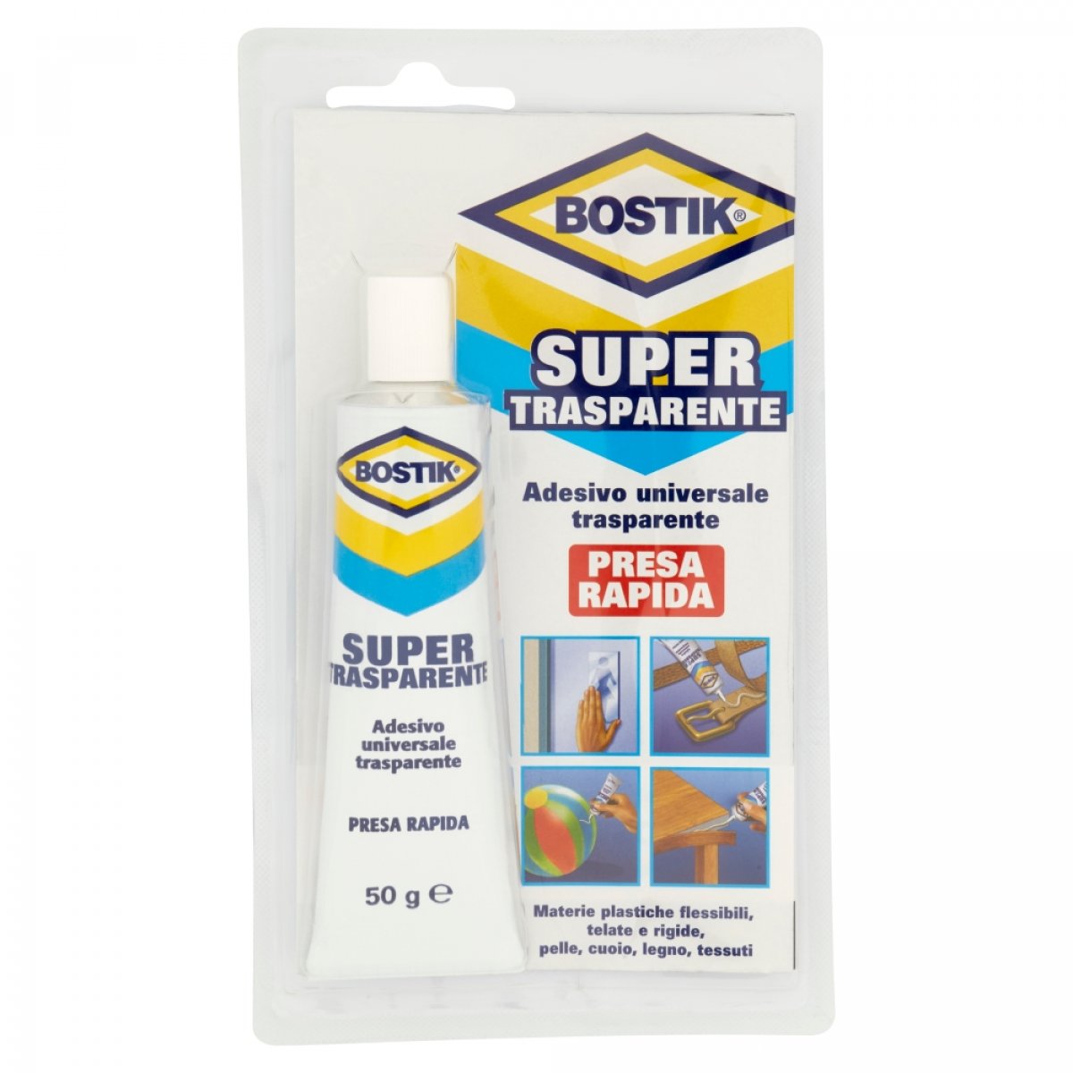 Supertrasparente blister 50gr - Bostik 