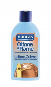 Crema ottone & rame detergente lucidante - Nuncas