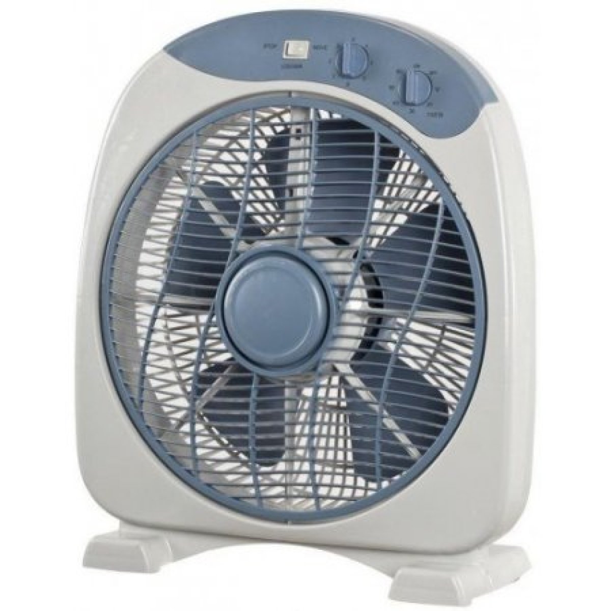 VENTILATORE BOX FAN CON TIMER GRIGLIA ROTANTE - ZEPHIR 