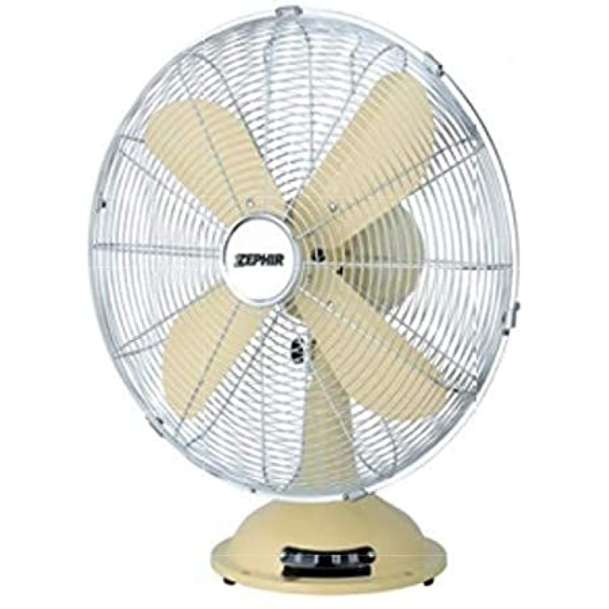 VENTILATORE DA TAVOLO RETRO DESIGN D.40 CREMA - ZEPHIR