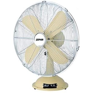 VENTILATORE DA TAVOLO RETRO DESIGN D.40 CREMA - ZEPHIR