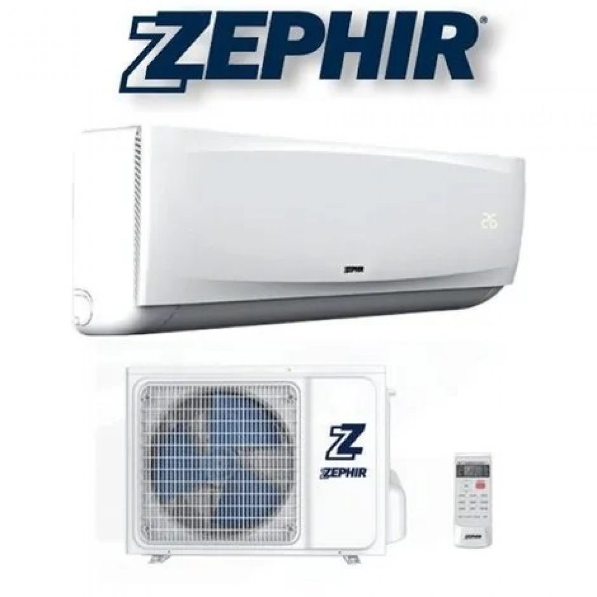 Climatizzatore Condizionatore Inverter Zephir Serie Elegance 12000 btu R-32 ZCM12000 