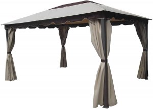 TELO GAZEBO ROMA 3X4 IMPERMEABILE COLOR ECRU