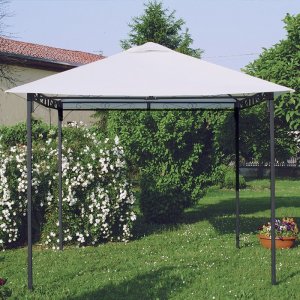 GAZEBO IN FERRO STYLE 3 X 3 COMPLETO - VERDELOOK