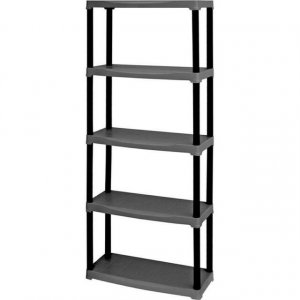 SCAFFALE IN POLIPROPILENE A 5 RIPIANI 900X400X H 1760 MM.