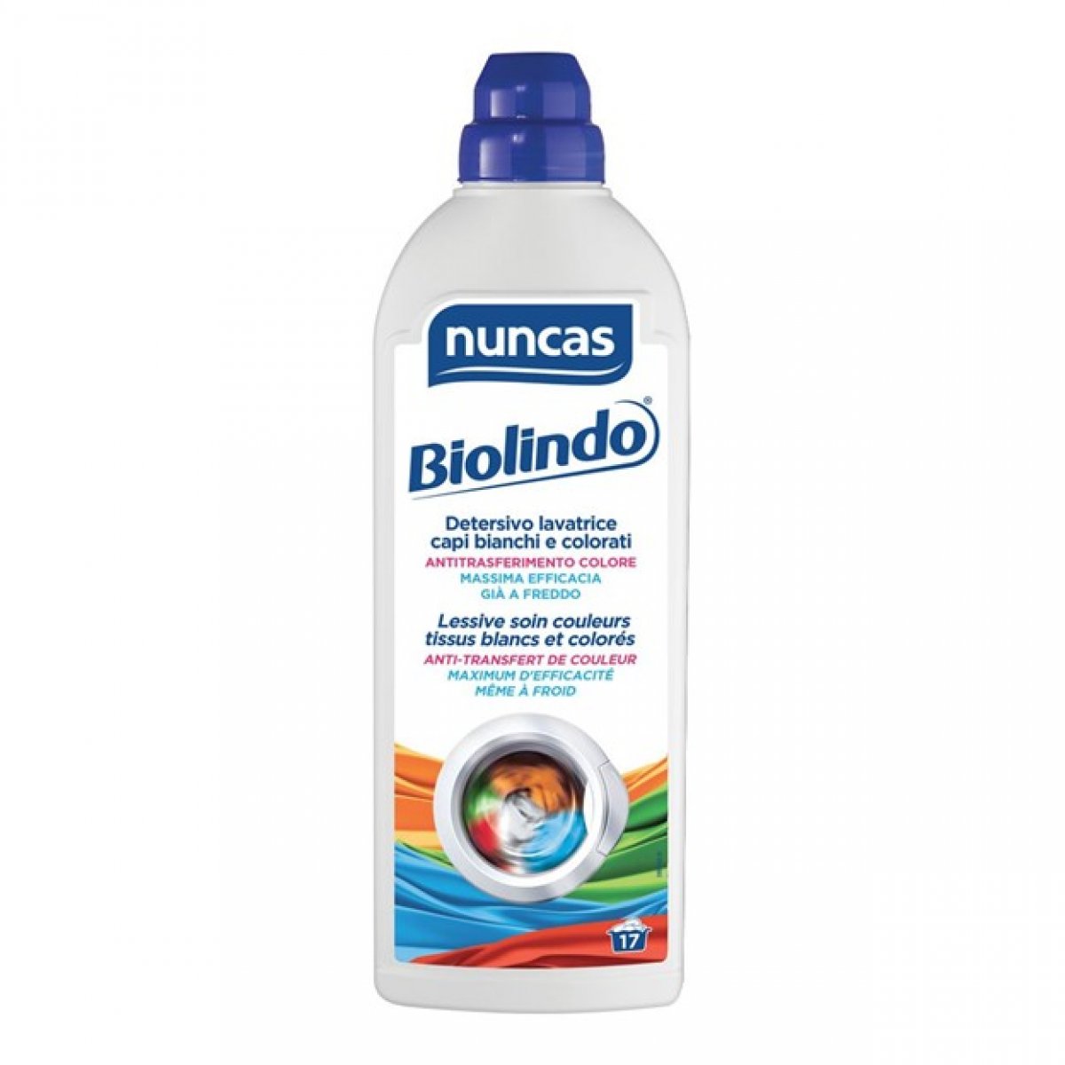 Detersivo lavatrice Biolindo Anti Trasferimento 1000ml - Nuncas
