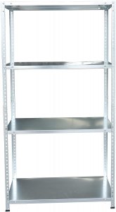 SCAFFALE METALLO 4 RIPIANI