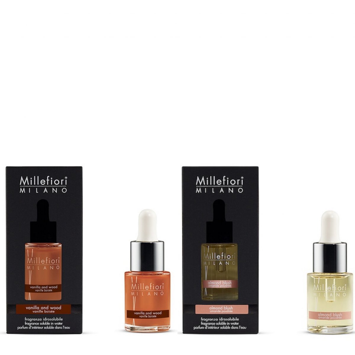 1 Fragranze idrosolubili Millefiori Milano - area olfattiva dolce - 15 ml