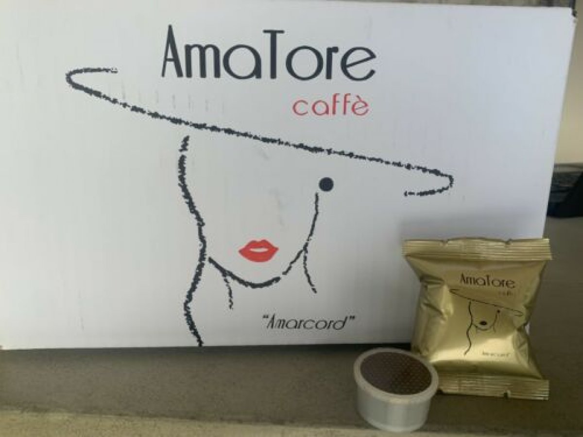 100 capsule caffe espresso point miscela Amarcord amatore caffe miscela amarcord