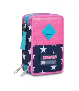 ASTUCCIO 3 PIANI SEVEN PINKING BLUE