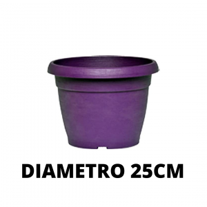 VASO SIMILCOTTO SPAZZOLATO D.25 VIOLA