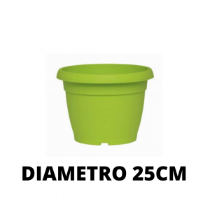 VASO SIMILCOTTO SPAZZOLATO D.25 VERDE LIME