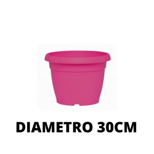 VASO SIMILCOTTO SPAZZOLATO D.30 FUCSIA