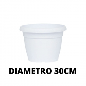 VASO SIMILCOTTO SPAZZOLATO D.30 BIANCO