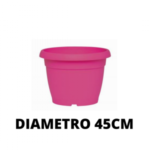 VASO SIMILCOTTO SPAZZOLATO D.45 FUCSIA