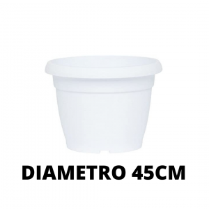 VASO SIMILCOTTO SPAZZOLATO D.45 BIANCO