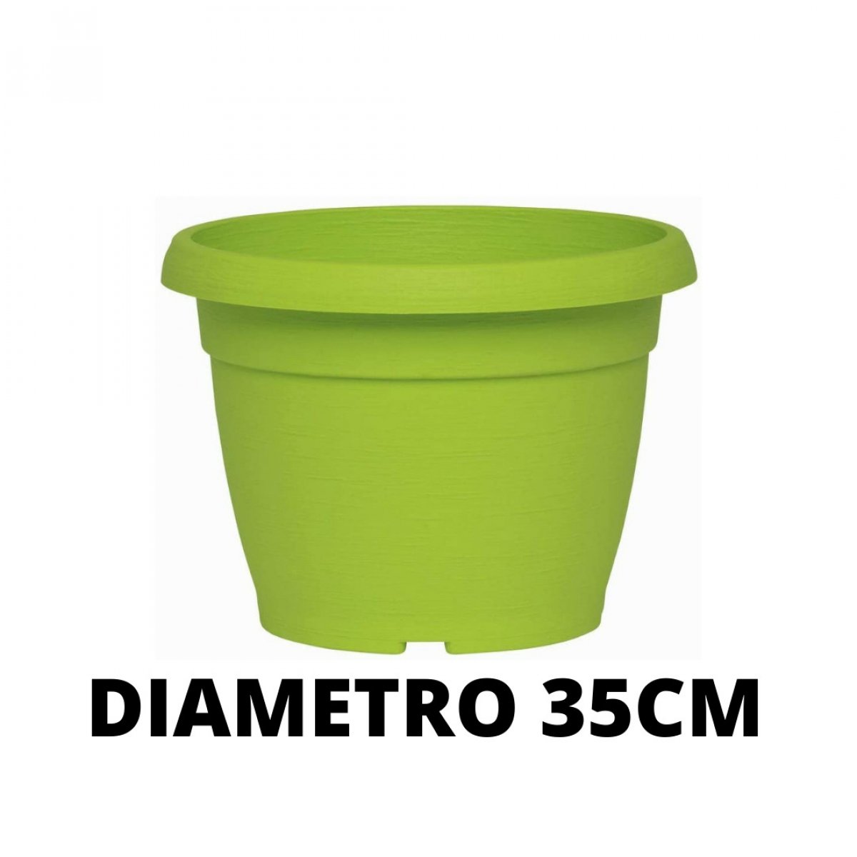 VASO SIMILCOTTO SPAZZOLATO D.35 VERDE LIME