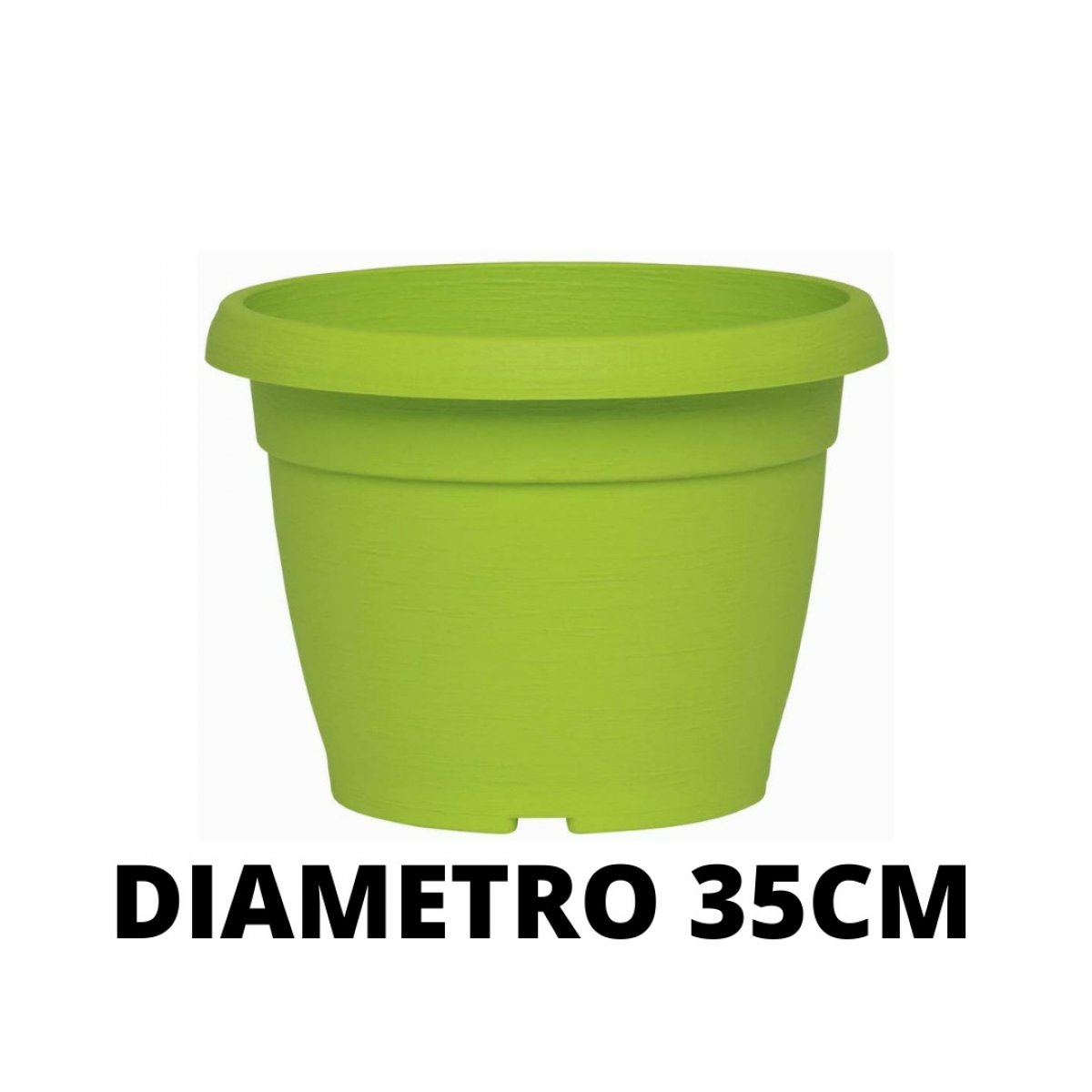 VASO SIMILCOTTO SPAZZOLATO D.35 VERDE LIME 