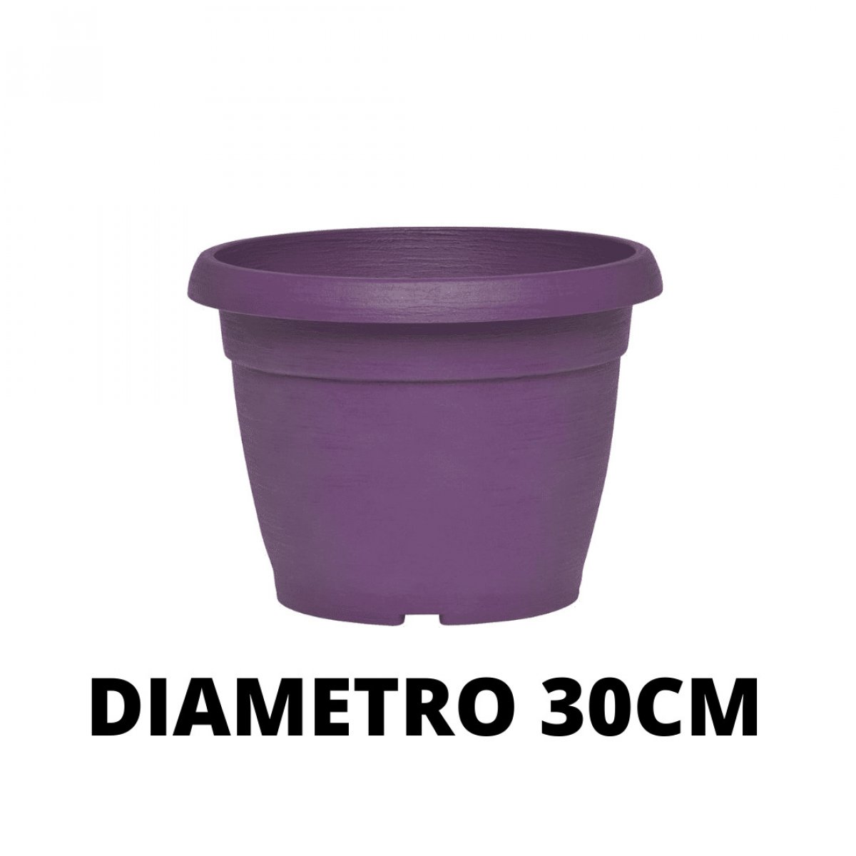 VASO SIMILCOTTO SPAZZOLATO D.30 VIOLA 