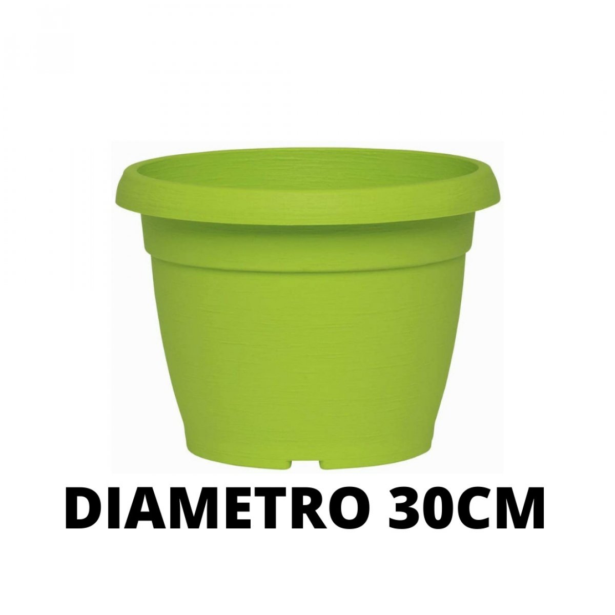 VASO SIMILCOTTO SPAZZOLATO D.30 VERDE LIME 