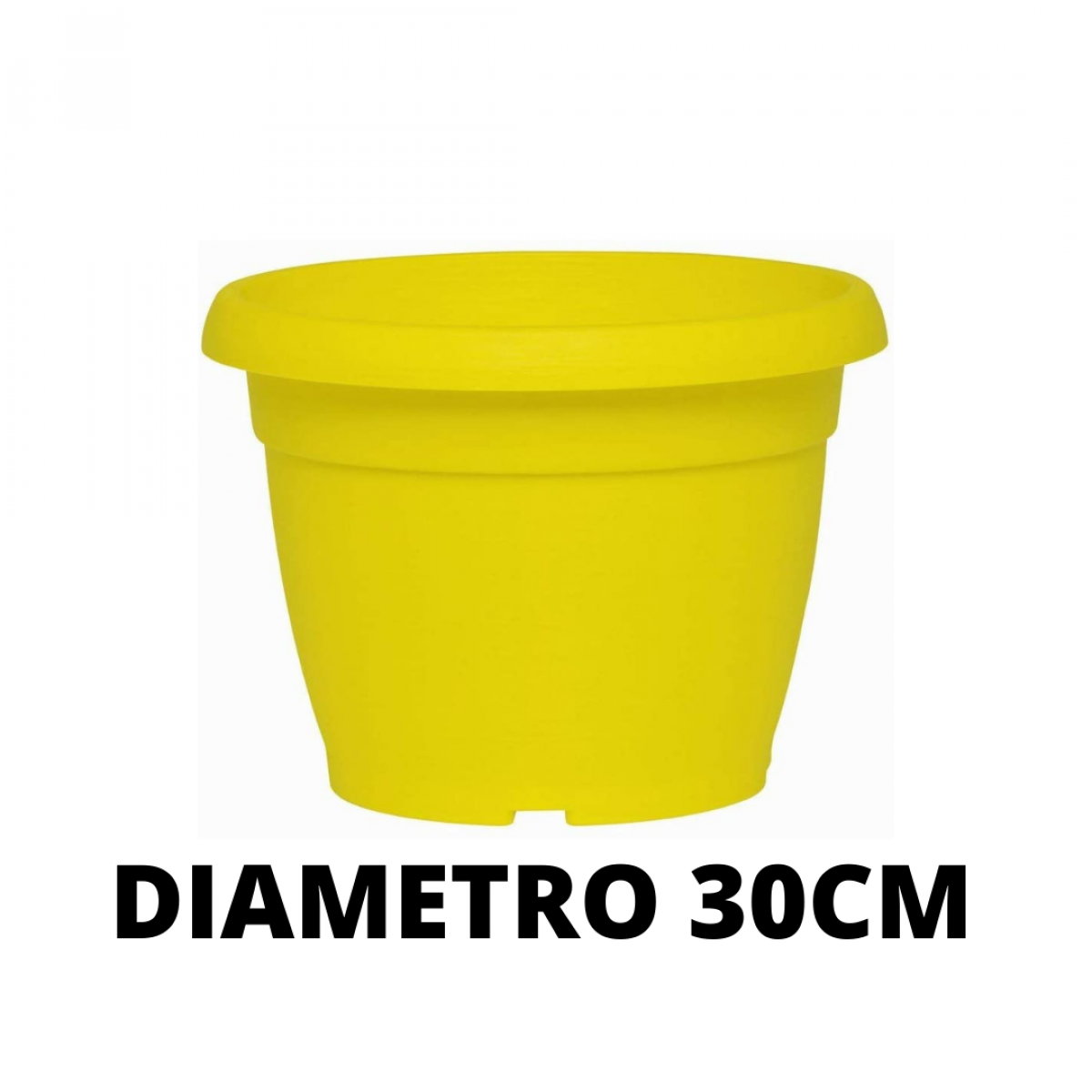 VASO SIMILCOTTO SPAZZOLATO D.30 GIALLO 