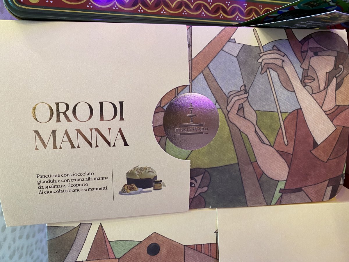 Fiasconaro Panettone Artigianale Oro di Manna