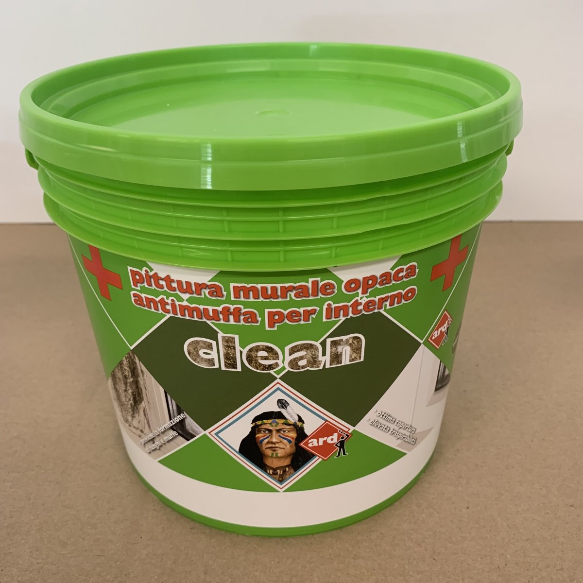 IDROPITTURA MURALE OPACA ANTIMUFFA PER INTERNO 4 LT CLEAN ANTIMUFFA ARD RACCANELLO 4 LT
