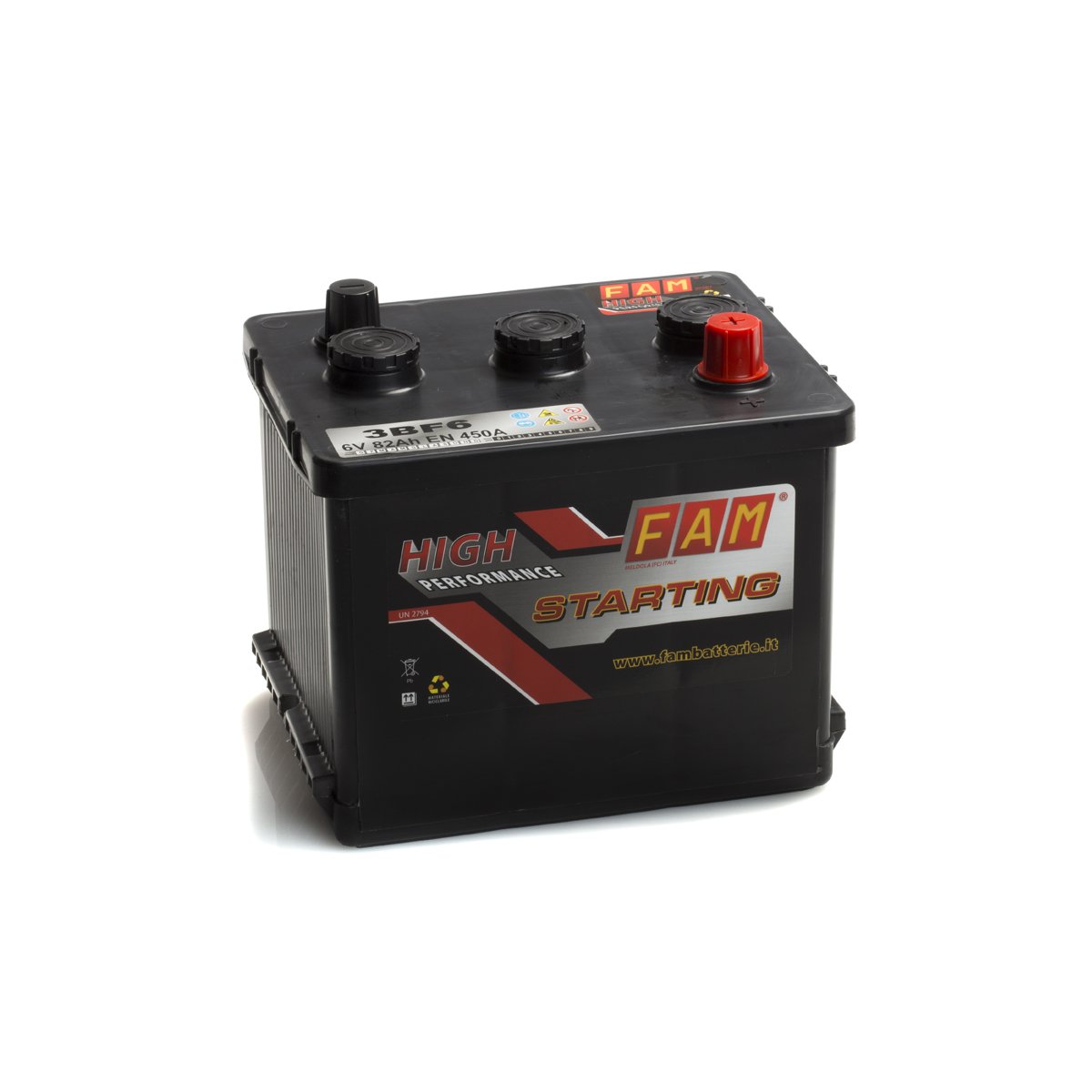 Art. 3BF6 82 Ah 450 A Accumulatore FAM