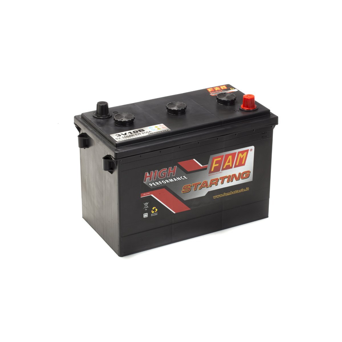 Art. 3V10B 160 Ah 500 A Accumulat FAM