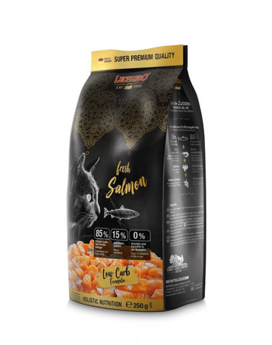 LEONARDO FRESH Gatti adulti 250gr SALMONE FRESCO