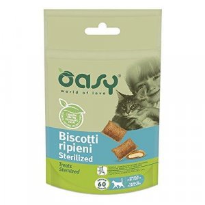 OASY biscotti ripieni GATTO STERILIZZATO 60gr