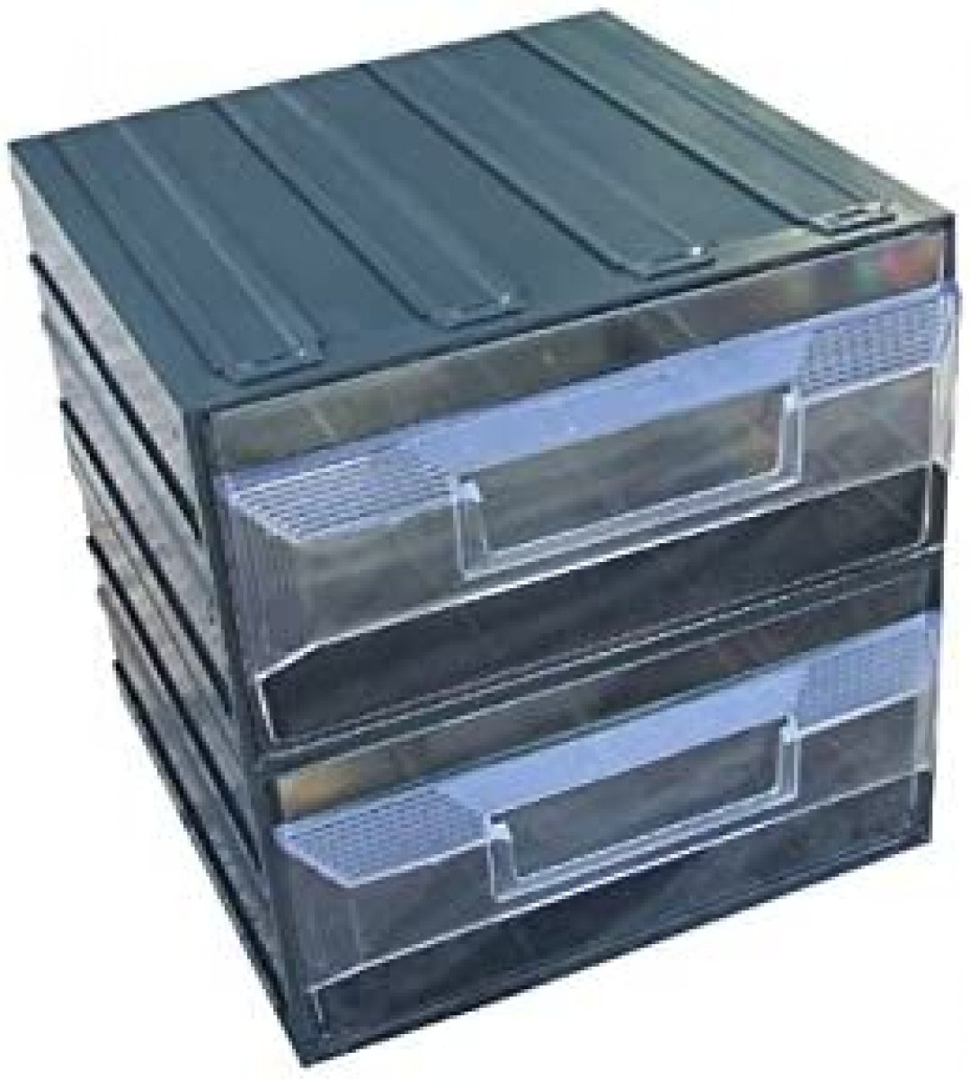 CASSETTIERA PORTAMINUTERIA VISION 18 A 2 CASSETTI TERRY PLASTIC