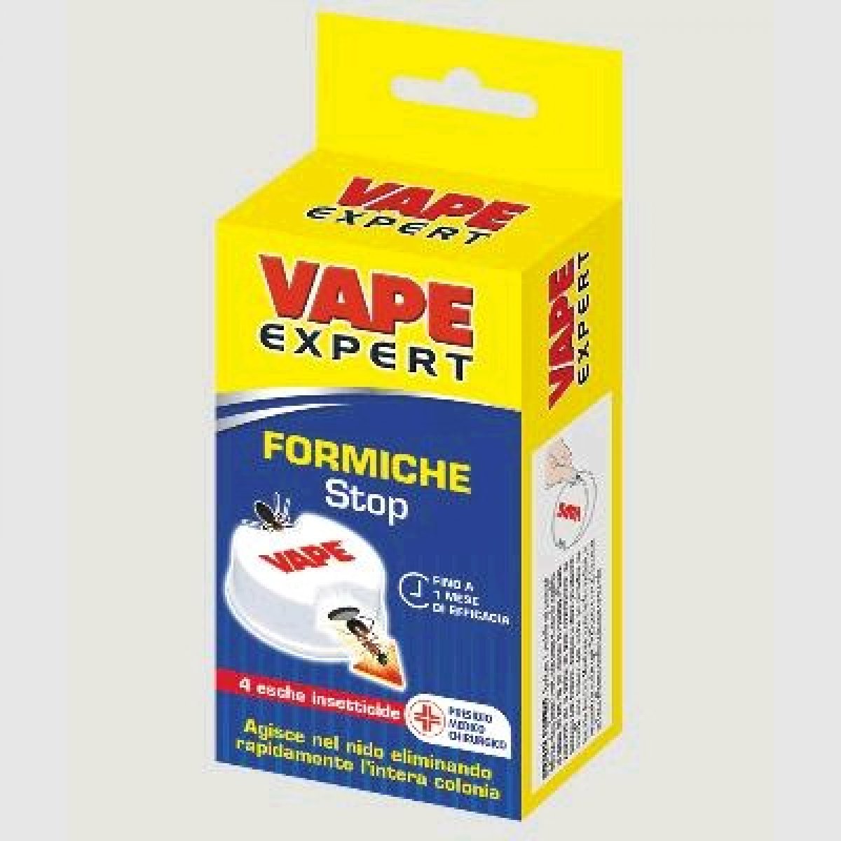 ESCA FORMICHE - Esca insetticida in trappole - Astuccio 4 pz VAPE