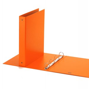 Raccoglitore Europa - 4 anelli tondi 30 mm - - 22x30 cm - arancio - Favorit