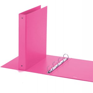 Raccoglitore Europa - 4 anelli tondi 30 mm - - 22x30 cm -rosa - Favorit