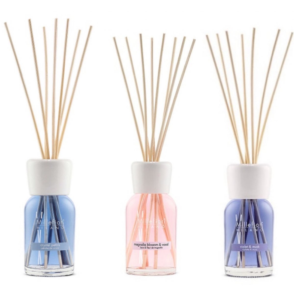1 Diffusore a bastoncini Millefiori Milano - area olfattiva fiorita - 100 ml