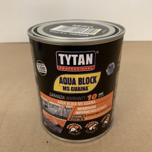 GUAINA LIQUIDA NERA IMPERMEABILIZZANTE 1 KG
