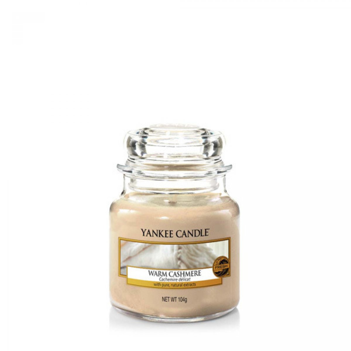 Giara piccola Yankee Candle Warm Cashmere Fragranza fresco pulito