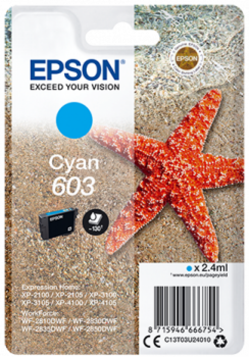 CARTUCCIA EPSON 603 CYANO