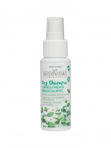 Dry shampoo menta ed eucalipto