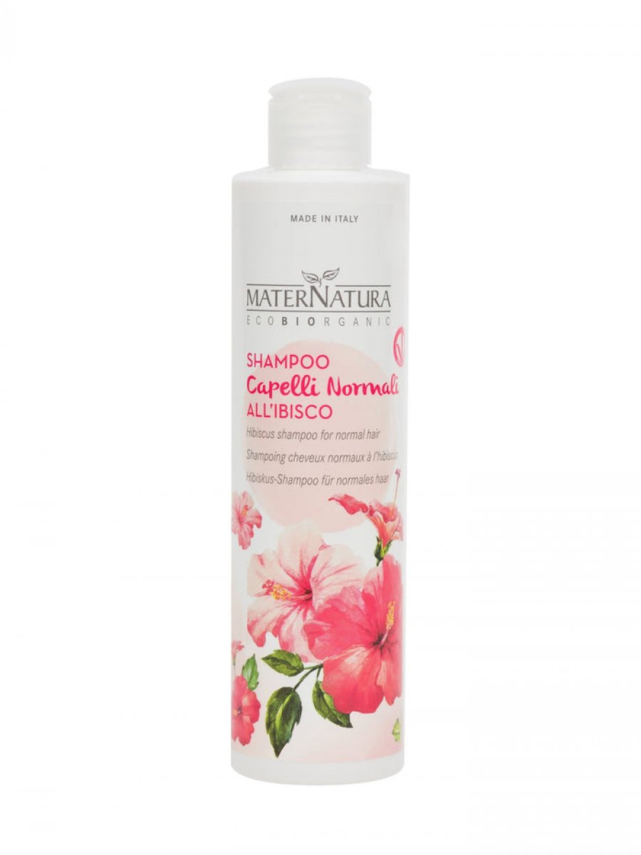 shampoo capelli normali all’ibisco Maternatura
