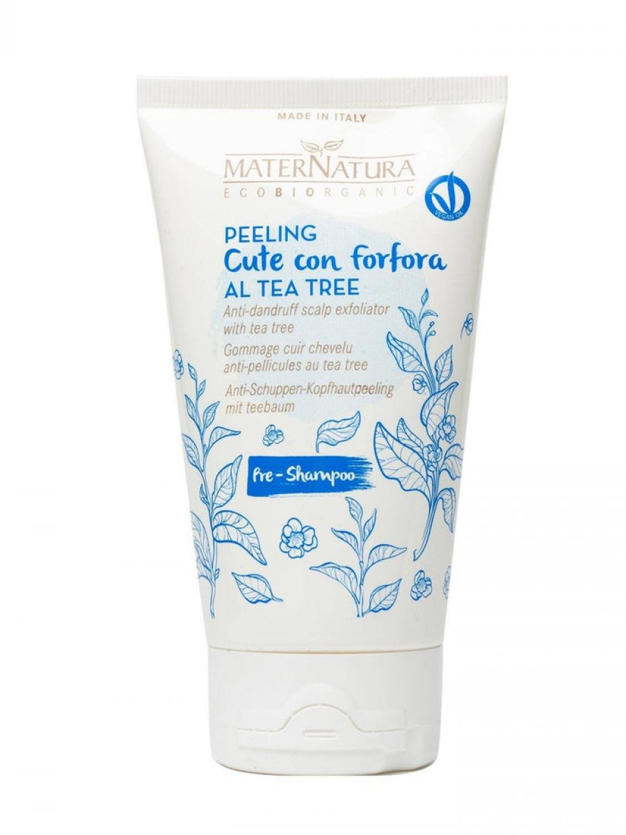 peeling cute con forfora al tea tree Maternatura